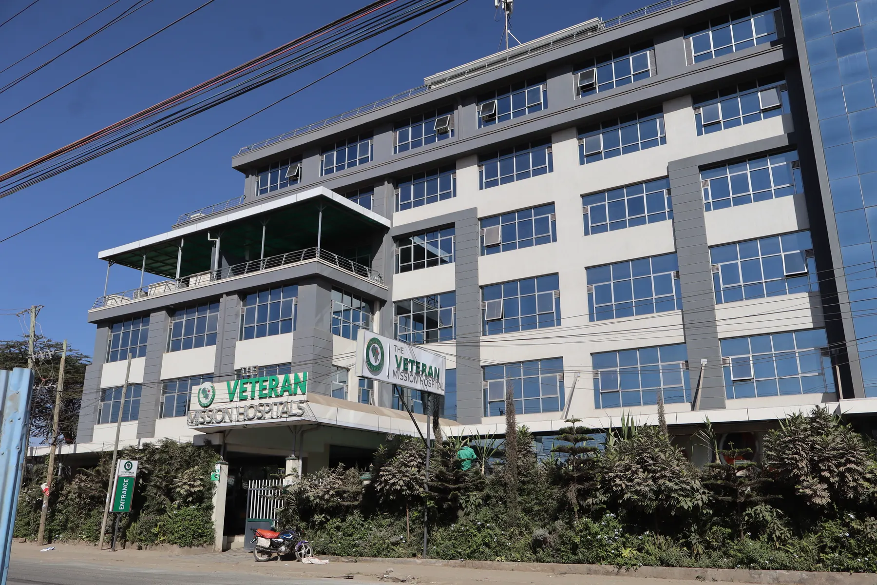 The Veteran Mission Hospital main building in Syokimau